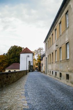 View on old street in Tabor