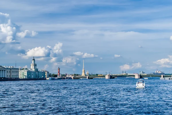 San Petersburgo Panorama Fotos de stock libres de derechos