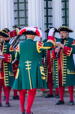 Peterhof, Rusya'nın eski elbise orkestrada