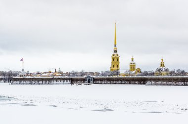 Saint-Petersburg, Rusya 'daki Peter ve Paul Kalesi