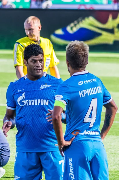 Jogadores do Zenit Saint-Petersburg — Fotografia de Stock