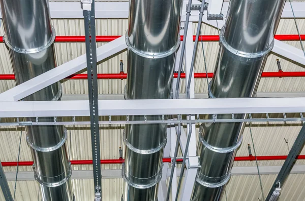 Engineering services in a building — Stock Photo, Image