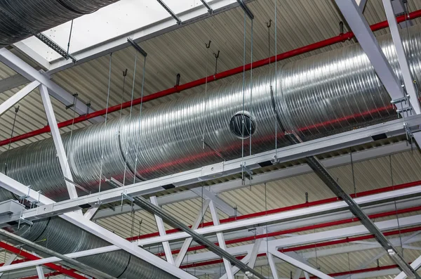 Engineering services in a building — Stock Photo, Image