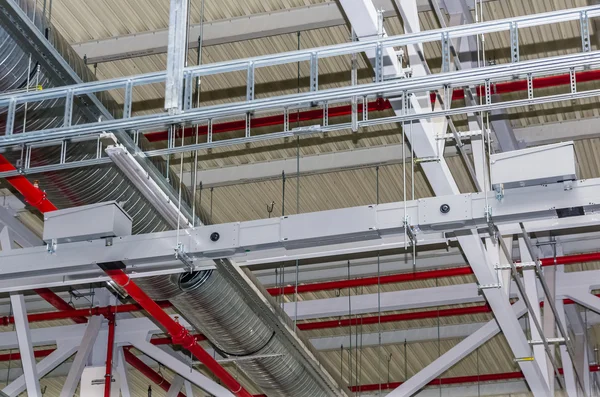 Engineering services in a building — Stock Photo, Image