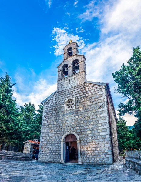 Utsikt över Saint Thomas kyrkan — Stockfoto