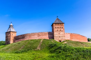 Kremlin Veliky Novgorod görünümü