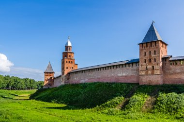 Kremlin Veliky Novgorod görünümü