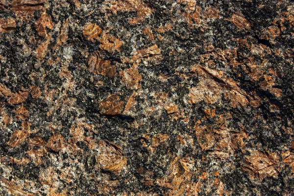 Textur Aus Natürlichem Granit Mit Gelben Adern Der Mineralische Schnitt — Stockfoto