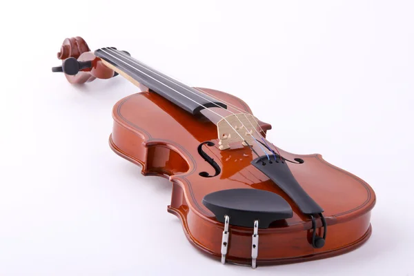 Violino isolado sobre fundo branco — Fotografia de Stock