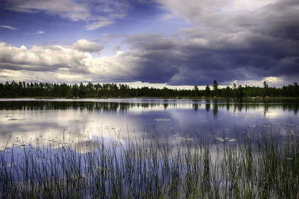 Шведский пейзаж Лицензионные Стоковые Фото