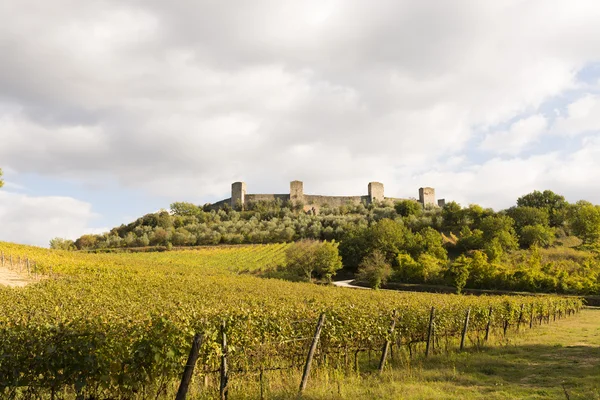 Monteriggioni — Fotografia de Stock