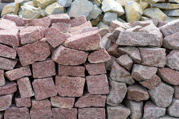 Natural building stone cladding — Stock Photo, Image