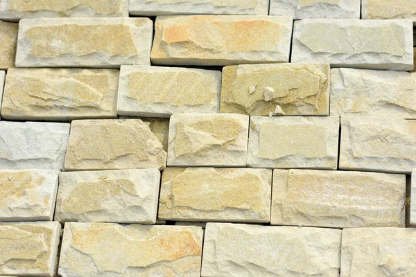 Rivestimento in pietra naturale da costruzione — Foto Stock