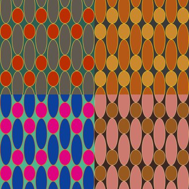 Vektör geometrik desenler