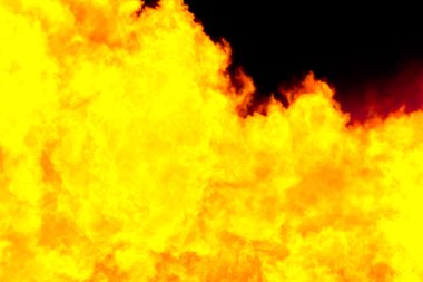 Ateşli sarı arka plan