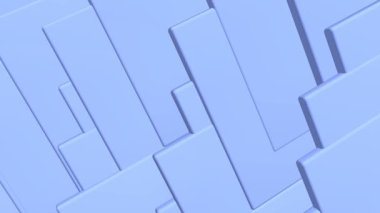 Soyut video ekran koruyucusu hacimsel mavi arkaplan bilgisayarı oluşturucuName