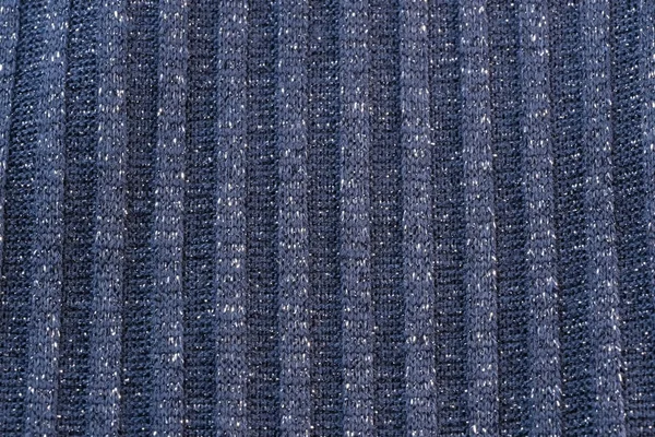 大規模な機械編みの女性のウールのドレスの断片のテキスタイルテクスチャの背景クローズアップマクロ写真 — ストック写真