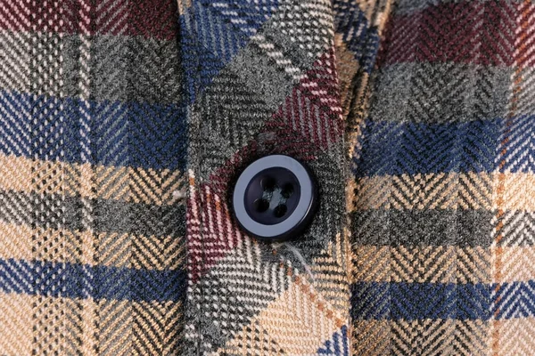 Textil Strukturerad Bakgrund Närbild Makro Fotografi Ett Fragment Kvinnlig Ylleklänning — Stockfoto