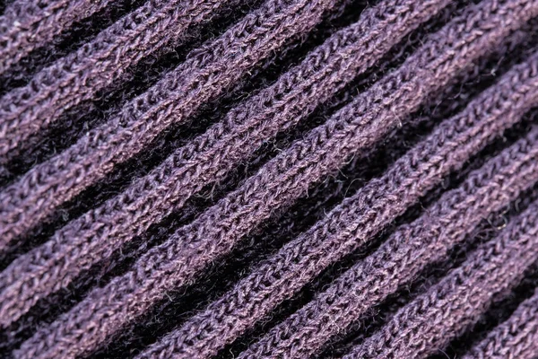 Textile Textured Background Close Macro Photograph Fragment Woolen Dress Machine — Stock Photo, Image