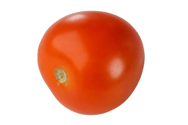 Tomato Close Isolated White Background — Stock Photo, Image