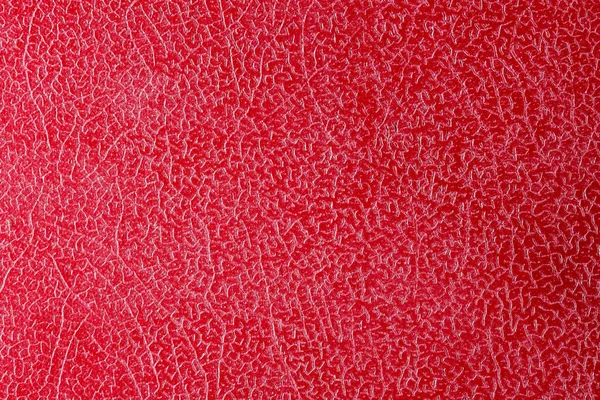 Dermantine Substitute Natural Leather Red Textured Background Close Macro Photography — Stock Photo, Image