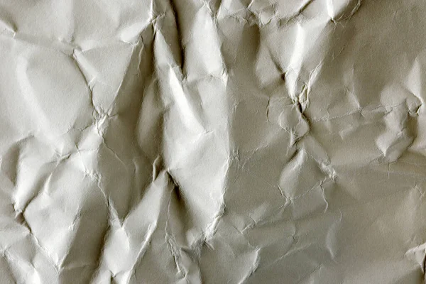 Papír Texturované Pozadí Zmačkaný Šedý Papír Close Makro Fotografie Vysoký — Stock fotografie