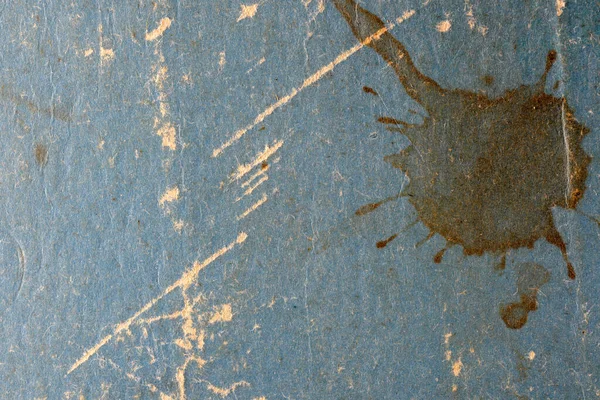Eski Mavi Grunge Kağıdından Kağıt Desenli Arka Plan Yakın Çekim — Stok fotoğraf