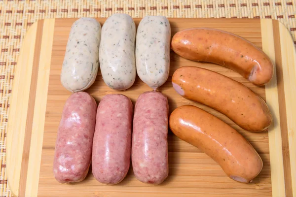 Meat sausages — Stock Photo, Image