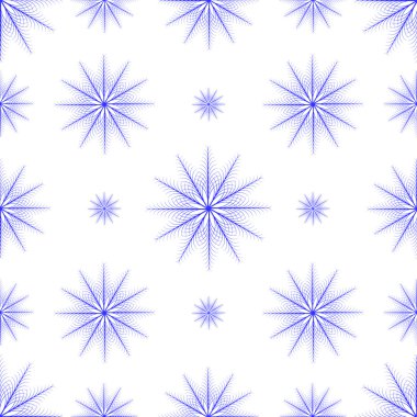 Beyaz arkaplanda kar taneleri