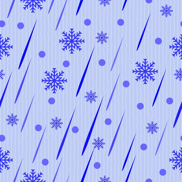 Gotas abstractas azules y nieve — Archivo Imágenes Vectoriales