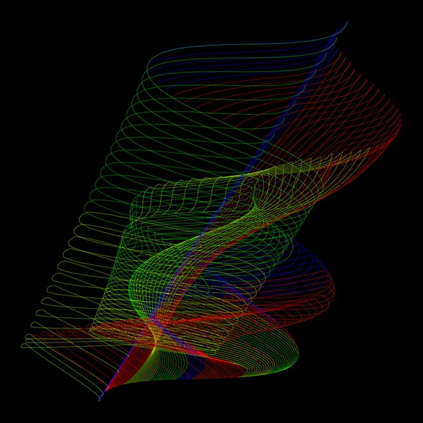 Абстрактный векторный график — стоковый вектор