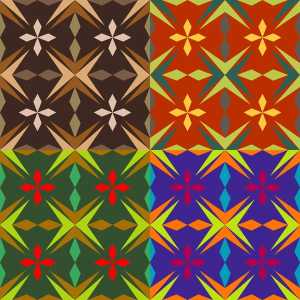 Ange färg för sömlös vektor mönster — Stock vektor