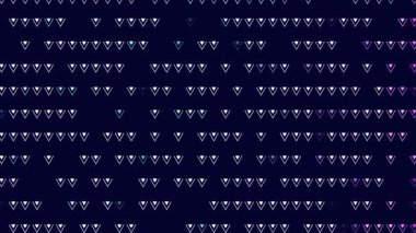 Karanlık bir arkaplan karşısında hareketli ışıkların dans edişini izleyin..