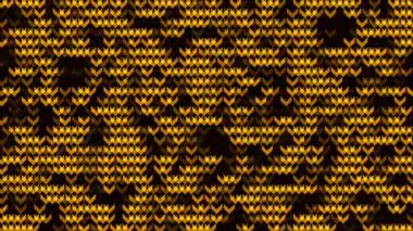 Renkli yapraklar rüzgarda hafifçe sallanarak canlı bir sonbahar görüntüsü oluşturur..