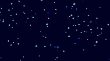 Gecenin içinde süzülen narin kar tanelerinin huzur veren güzelliğinin tadını çıkar..