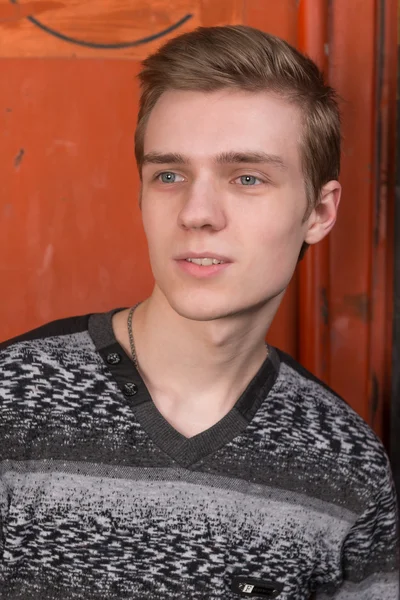 Portrait of a young man — Stock Photo, Image