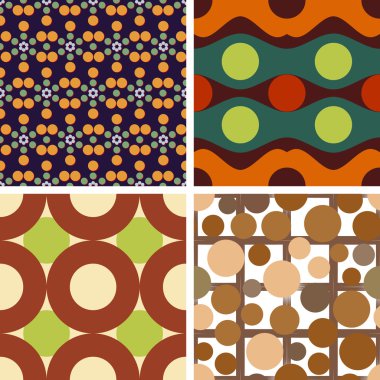 St daireler ile Dikişsiz desen