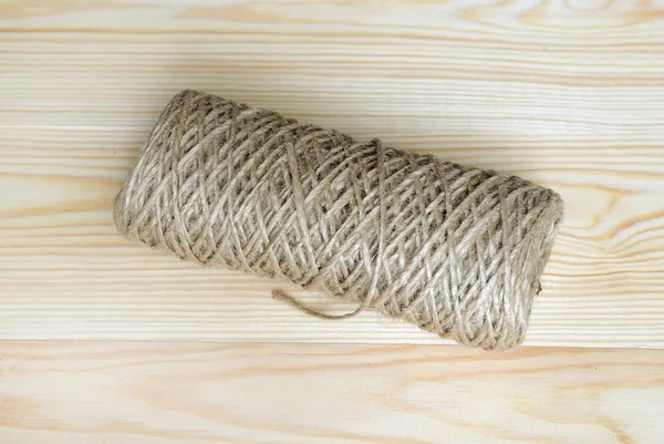 Roll of a twine jute. — Stock Photo, Image
