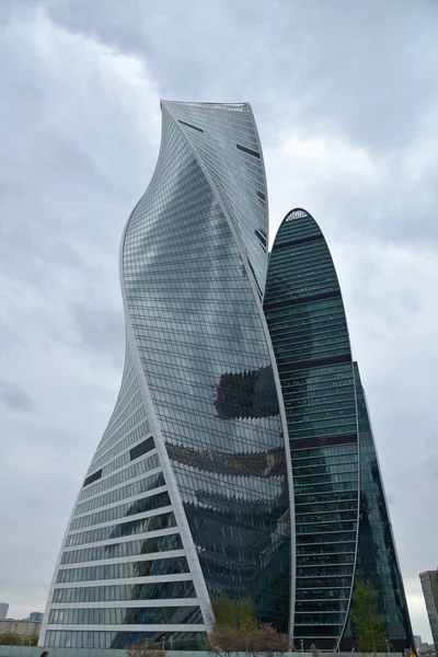 Moszkva Oroszország Május 2021 Felhőkarcolók Üzleti Központ Moszkva Város — Stock Fotó