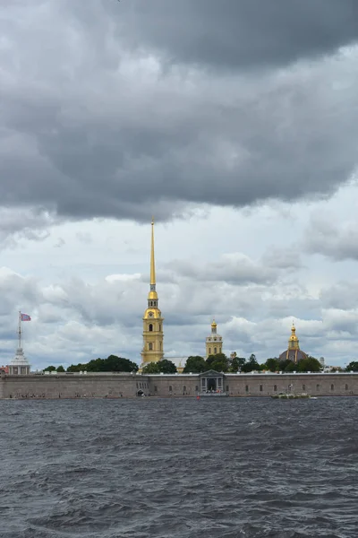 São Petersburgo Rússia Julho 2021 Vista Rio Neva — Fotografia de Stock