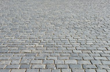 eski parke taşı döşemesi.