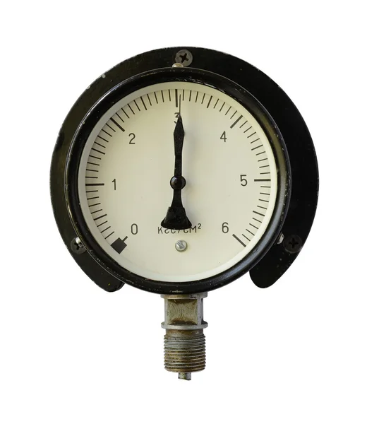 Pressure measuring instrument. — Stock Photo, Image