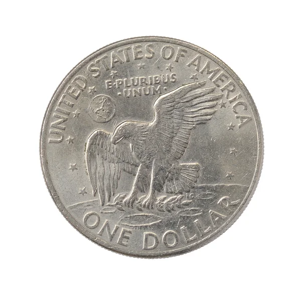 Coin one dollar. — Stock Photo, Image