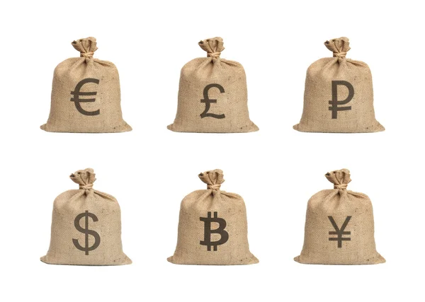 Τσάντες με χρήματα. — Φωτογραφία Αρχείου