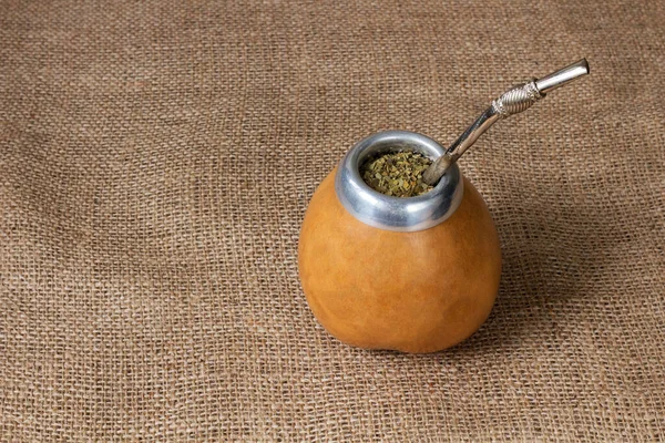 Yerba Mate Dricka Naturligt Stimulerande Medel — Stockfoto