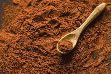 Kırmızı biber tozu. sıcak baharat