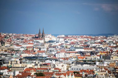 Prag şehir panoraması, Çek Cumhuriyeti 'nin başkenti