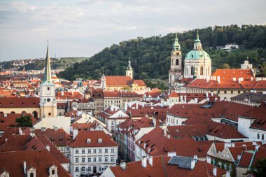 Prag şehir panoraması, Çek Cumhuriyeti 'nin başkenti