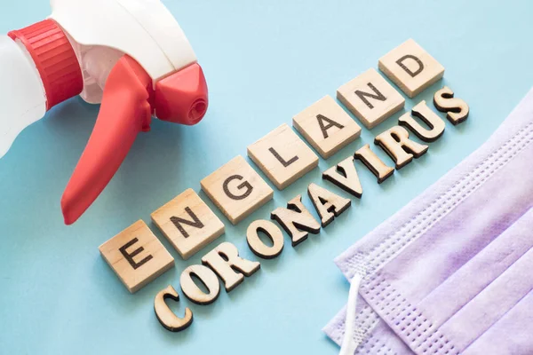 Coronavirus Warning England — Φωτογραφία Αρχείου