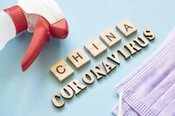 Coronavirus Warning China — Stok fotoğraf